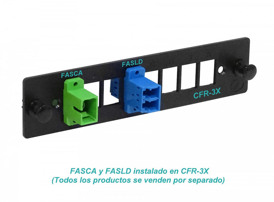 Placas plásticas 3x8-posiciones LGX para DIO Clickbox