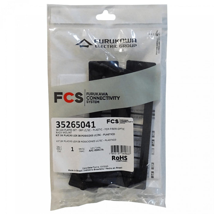 Placas plásticas 3x8-posiciones LGX para DIO Clickbox