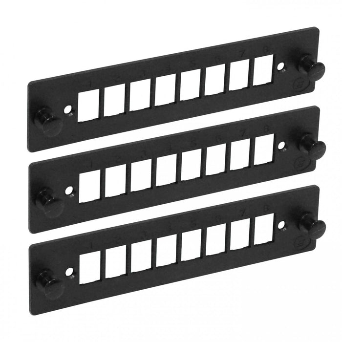 Placas plásticas 3x8-posiciones LGX para DIO Clickbox