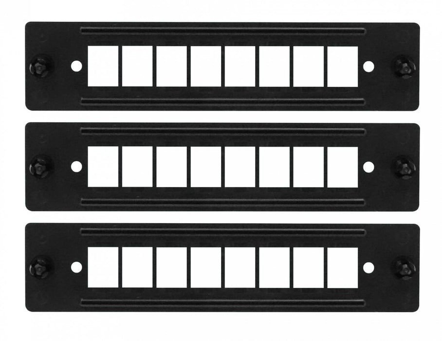 Placas plásticas 3x8-posiciones LGX para DIO Clickbox