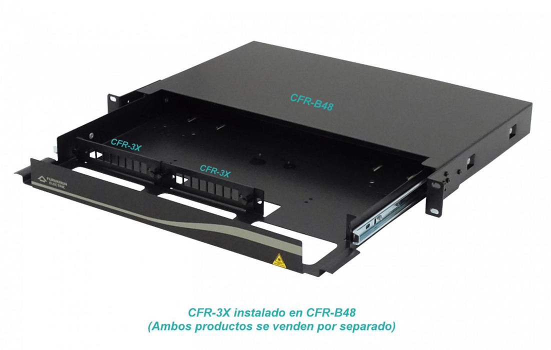 Placas plásticas 3x8-posiciones LGX para DIO Clickbox