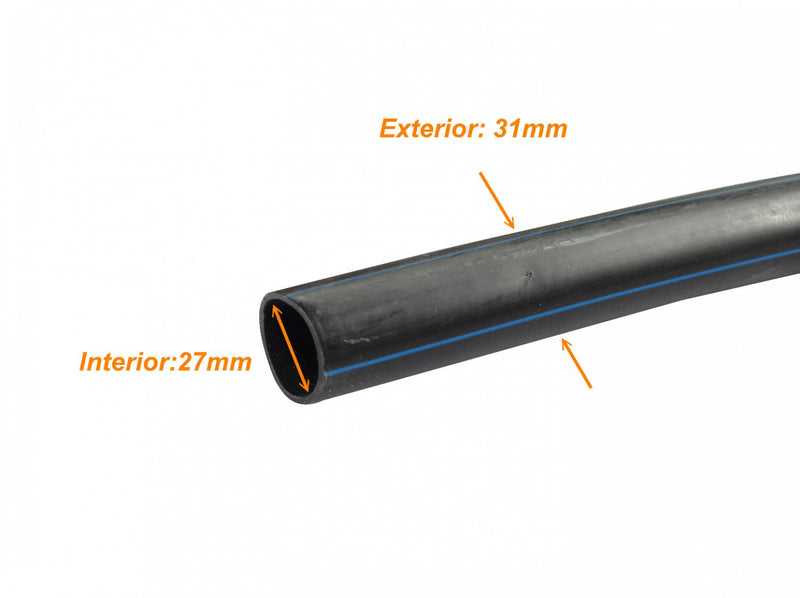 Plansa de Polietileno Reciclado 32mm Negro 100mts Clickbox