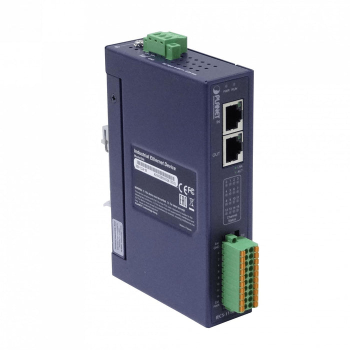 PLANET EtherCAT 16-Salidas I/O 2-RJ45 Clickbox