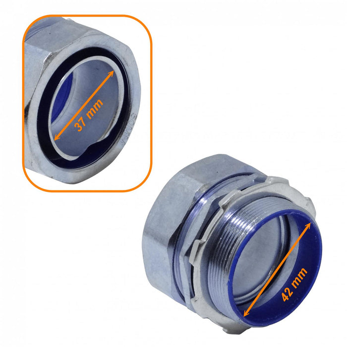 Prensaestopas Metalicos 50mm IP65 para Cables Clickbox