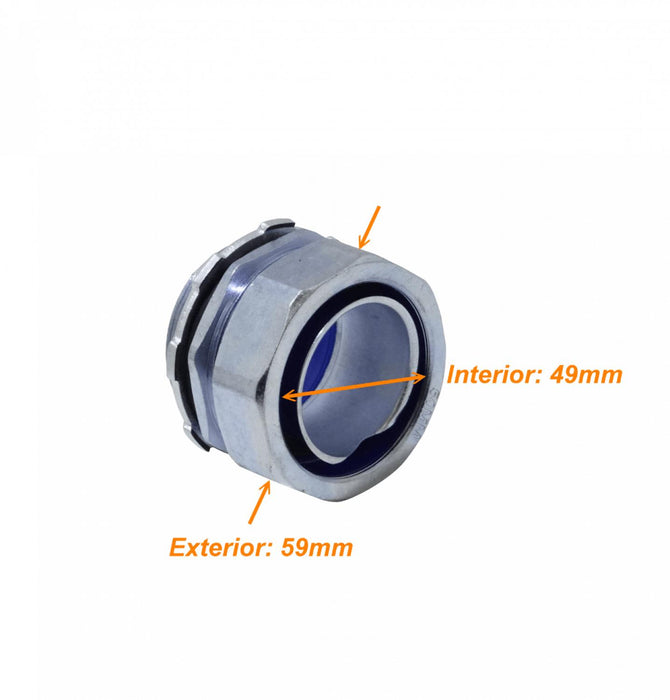Prensaestopas Metalicos 50mm IP65 para Cables Clickbox