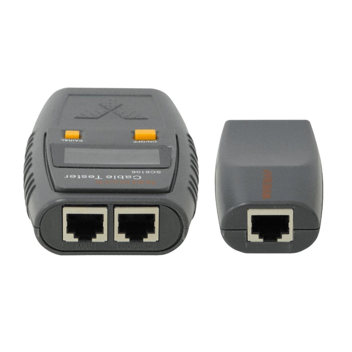 Probador de Red con Pantalla y Pinzas RJ45 Clickbox