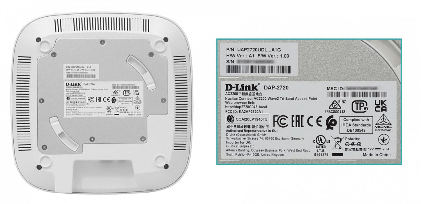 Punto de acceso D-LINK Wave2 AC2200 PoE Clickbox