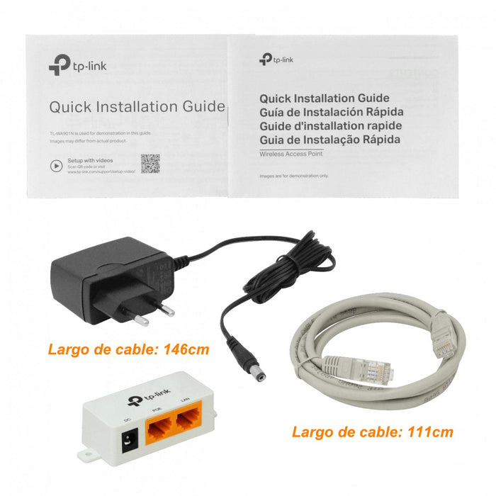 Punto de Acceso TP-LINK con 2 antenas fijas de Clickbox