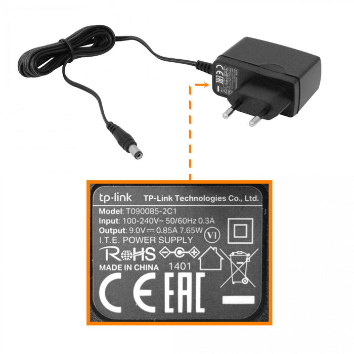 Punto de acceso TP-LINK con 3 antenas fijas y Clickbox