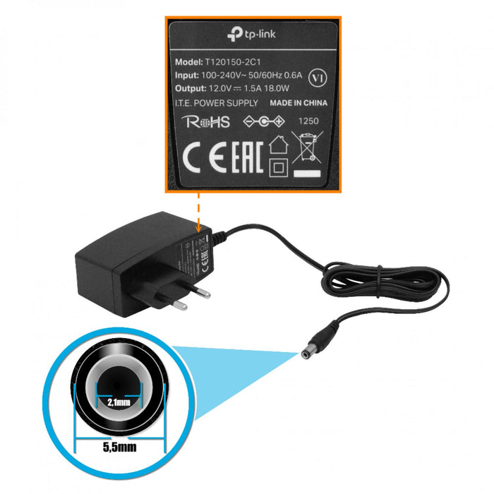 Punto de Acceso TP-LINK 4 Antenas Fijas 1-1000 Clickbox