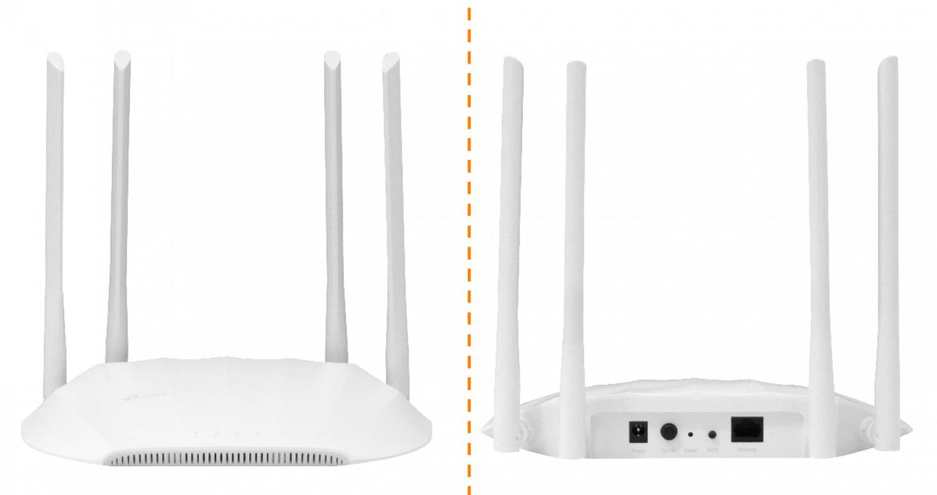 Punto de Acceso TP-LINK 4 Antenas Fijas 1-1000 Clickbox