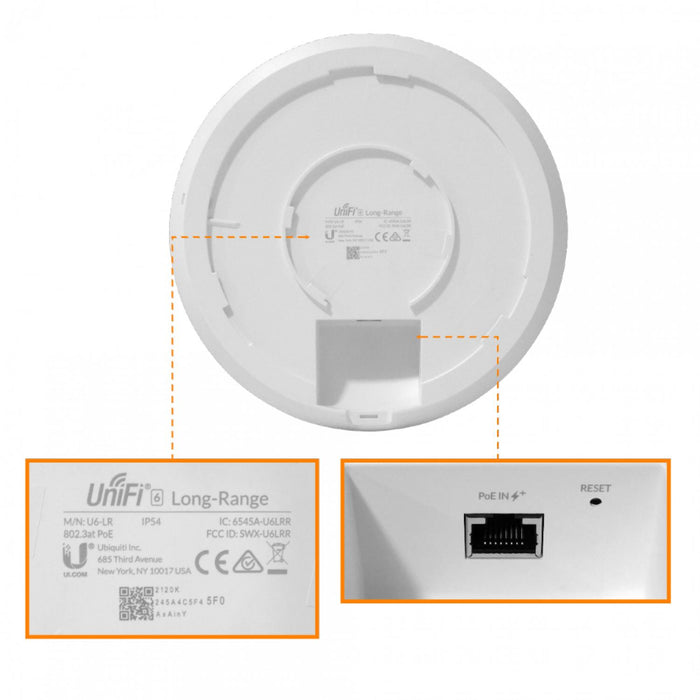 Punto de acceso WiFi6 4x4 2400/600mbps-5/2,4GHz Clickbox
