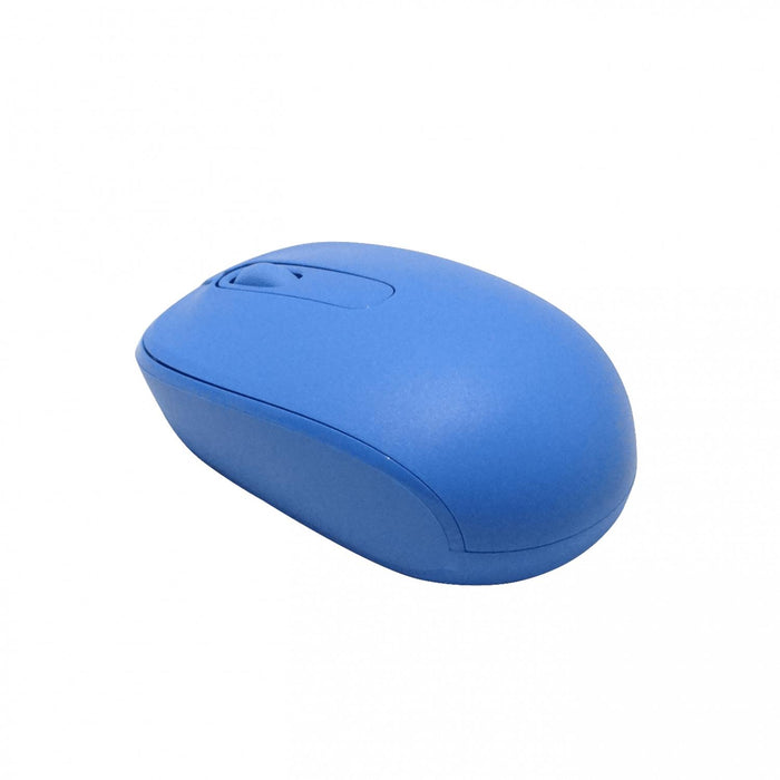 Ratón inalámbrico Microsoft Cyan-Blue USB Clickbox