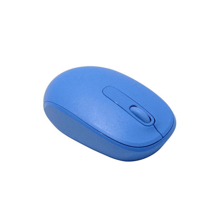 Ratón inalámbrico Microsoft Cyan-Blue USB Clickbox