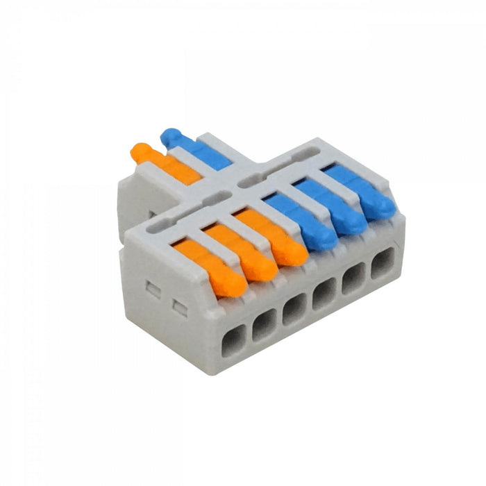 Regleta eléctrica 32A 250V 2-6 Clickbox