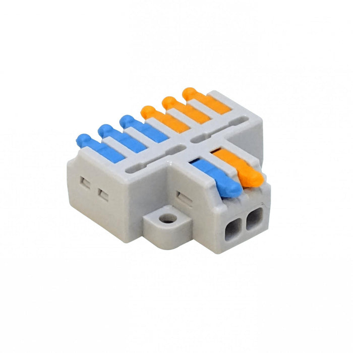 Regleta eléctrica 32A 250V 2-6 Clickbox