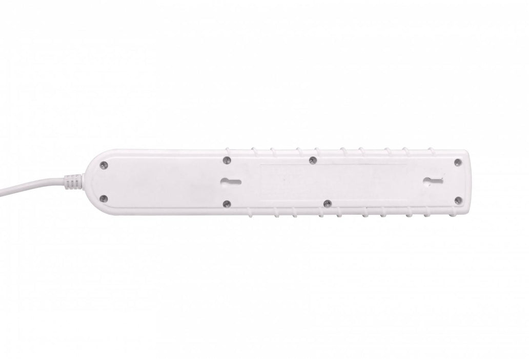 Regleta eléctrica 5 tomas con 2 puertos Clickbox