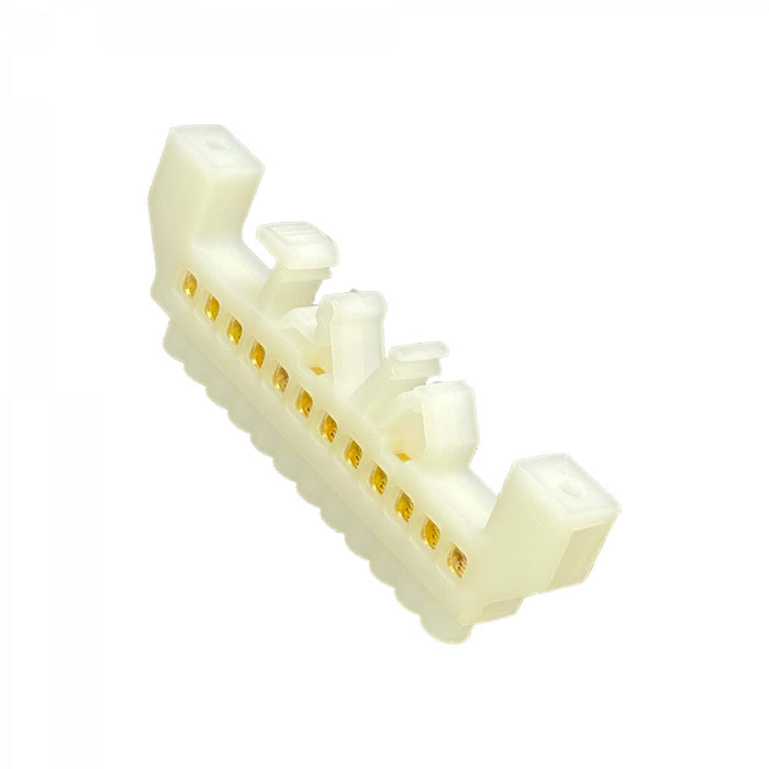 Regleta eléctrica blanca de 12 contactos con Clickbox