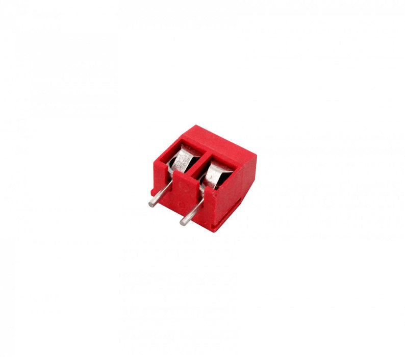 Regleta eléctrica roja de 16 amperios con 2 pines Clickbox