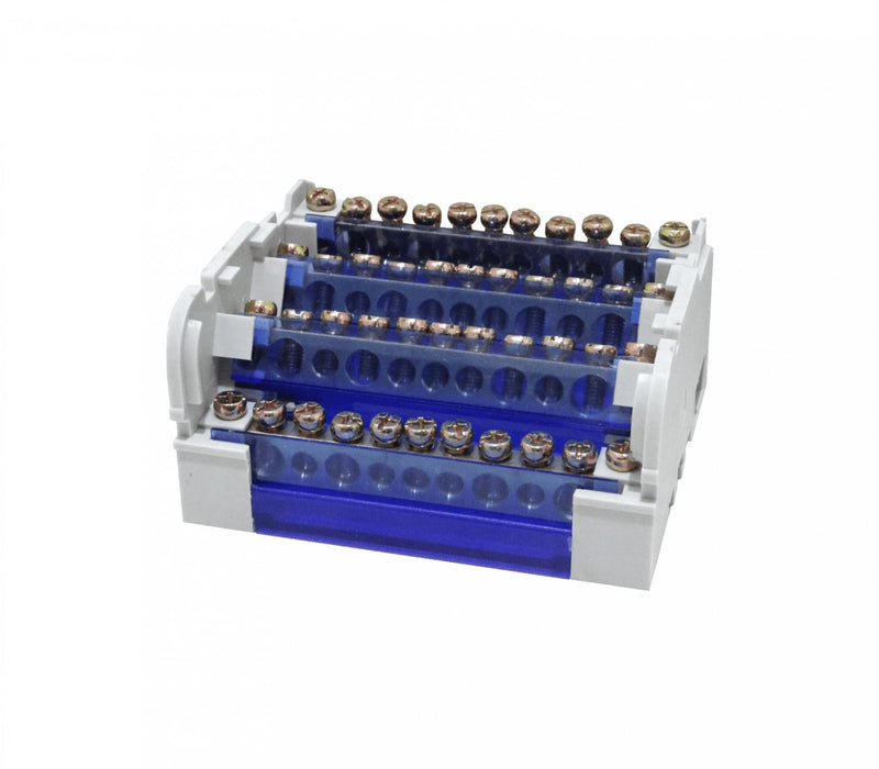 Regleta eléctrica tetrapolar 125A 40ÂºC 500V Clickbox