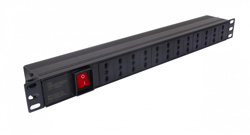 Regleta PDU LINKMADE 12 Salidas Hembra 10A Rack Clickbox