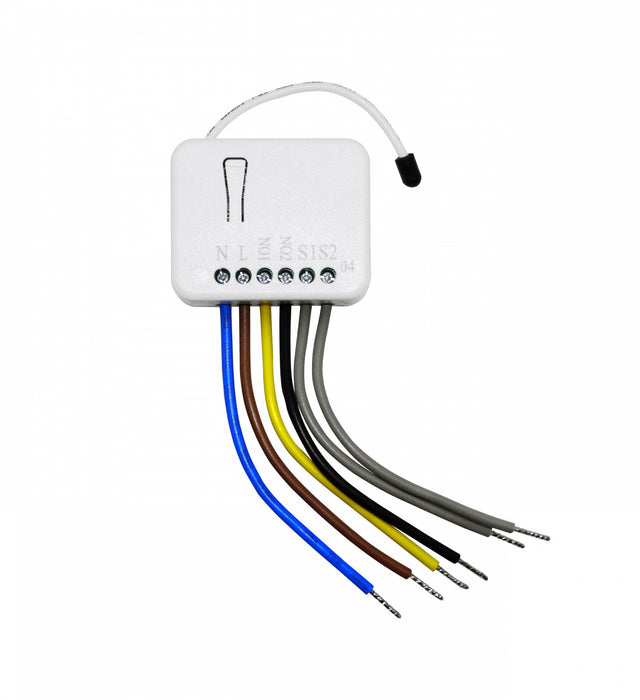 Rele Dual Z-Wave 1560W 90-240VAC 870MHz Clickbox