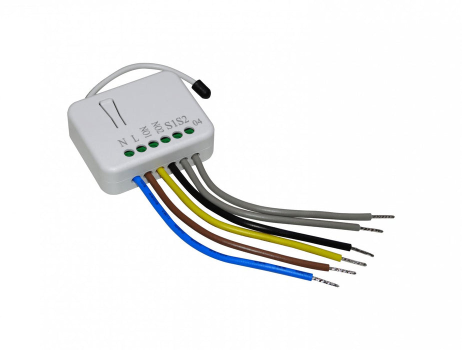 Rele Dual Z-Wave 1560W 90-240VAC 870MHz Clickbox