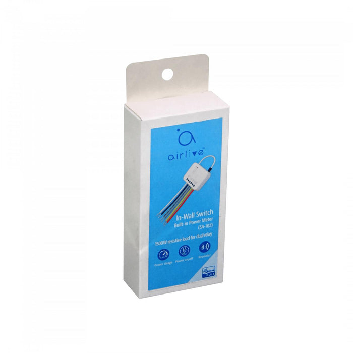Rele Dual Z-Wave 1560W 90-240VAC 870MHz Clickbox