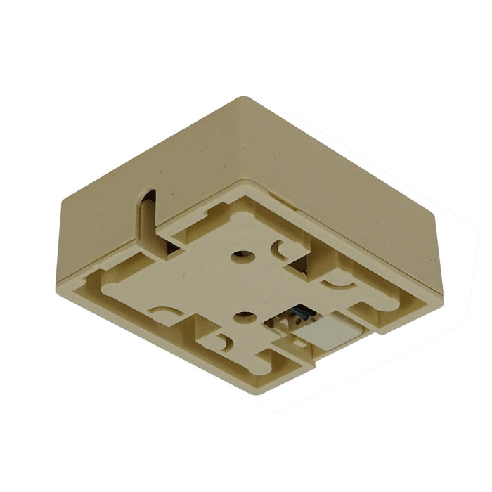 Roseta Telefónica RJ11/RJ14 6P4C Blanca Clickbox