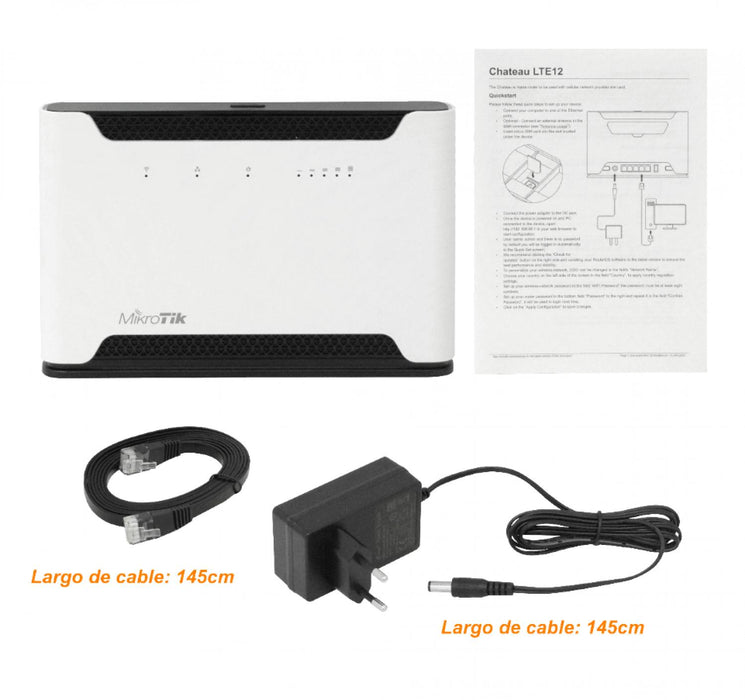 Router inalámbrico 4G LTE con 1 SIM USB 2,4/5GHz Clickbox