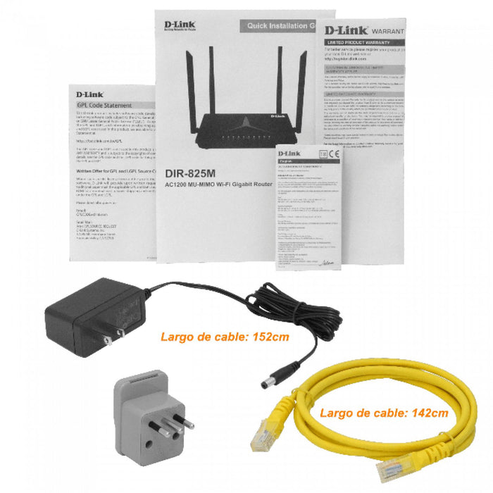 Router inalámbrico D-LINK Mesh AC1200 USB Clickbox