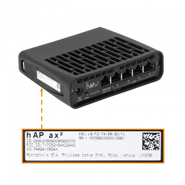 Router inalámbrico MIKROTIK 5-1000 PoE-i/o Clickbox