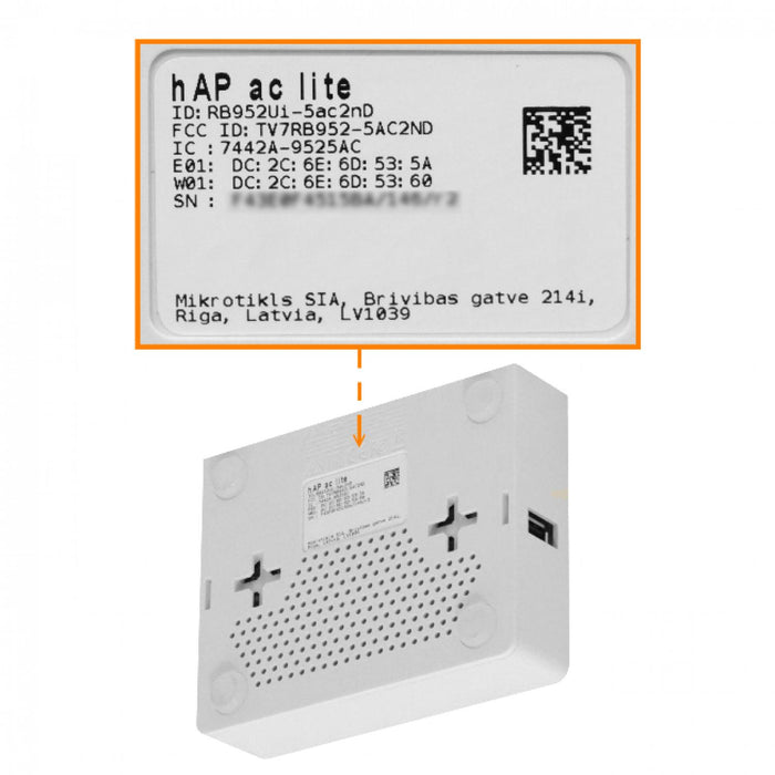 Router inalámbrico MIKROTIK AC750 2,4GHz/5GHz USB Clickbox