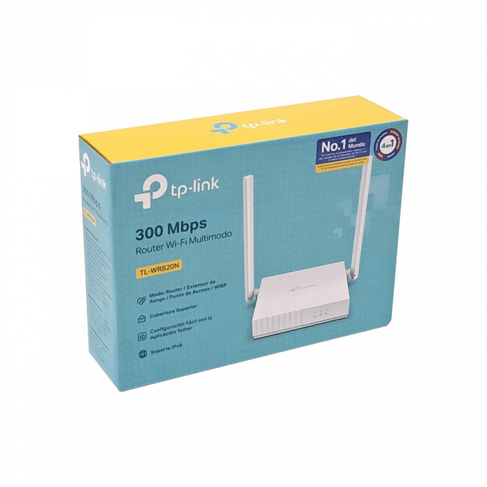 Router inalámbrico TP-LINK con 2 LAN, 300mbps, 2 Clickbox