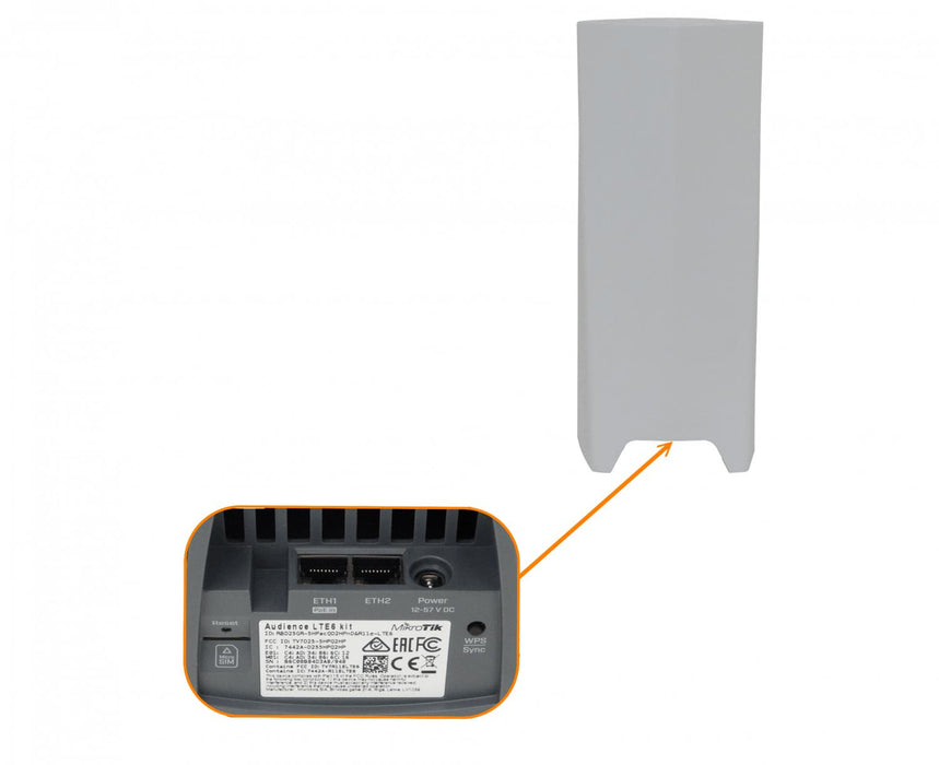 Router LTE 2-1000 2,4/5GHz L4 inc-24V Clickbox