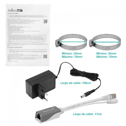 Router LTE CAT18 Mikrotik 6 Antenas 9 Bandas Clickbox
