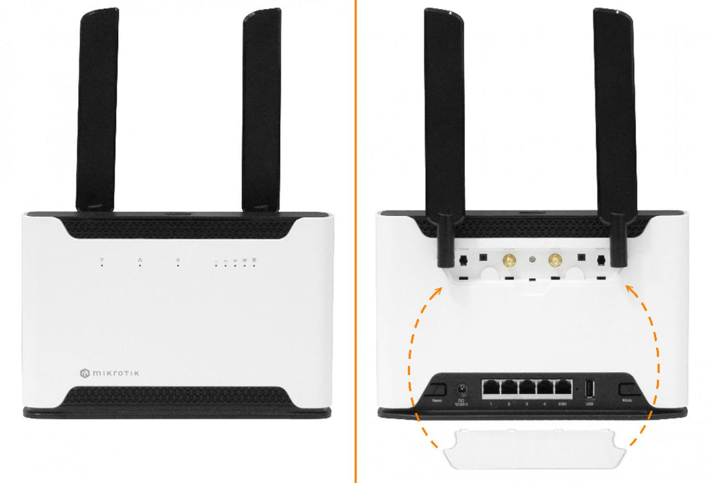 Router LTE18 5G y Wi-Fi 6 con USB y Sim Clickbox