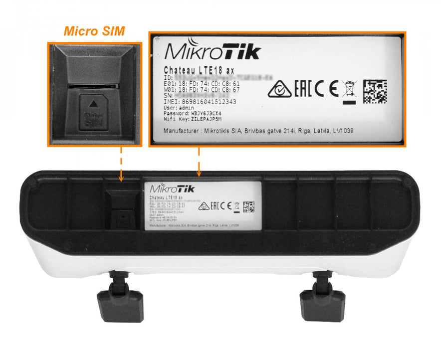 Router LTE18 5G y Wi-Fi 6 con USB y Sim Clickbox