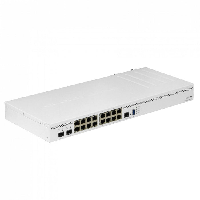 Router Mikrotik 16 puertos Gigabit con 2 puertos Clickbox