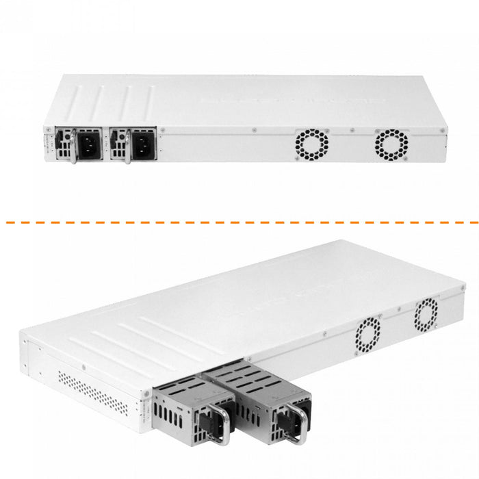 Router Mikrotik 16 puertos Gigabit con 2 puertos Clickbox