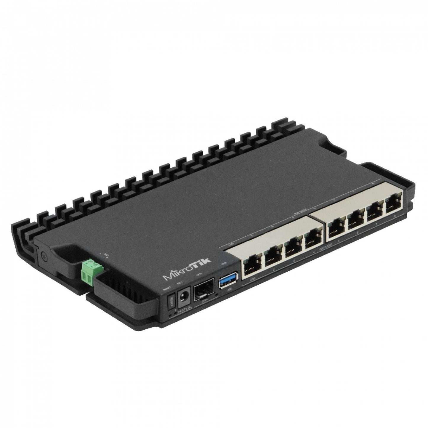 Router Mikrotik 7 Puertos PoE 1 SFP+10G USB L5 Clickbox