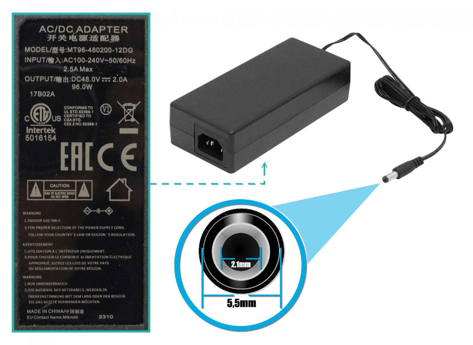 Router Mikrotik 7 Puertos PoE 1 SFP+10G USB L5 Clickbox