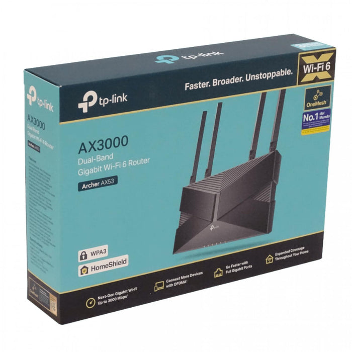 Router Wi-Fi 6 de doble banda AX3000 Clickbox