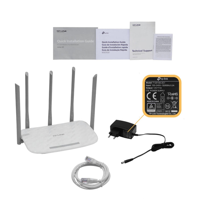 Router WiFi AC1350 de TP-LINK Clickbox