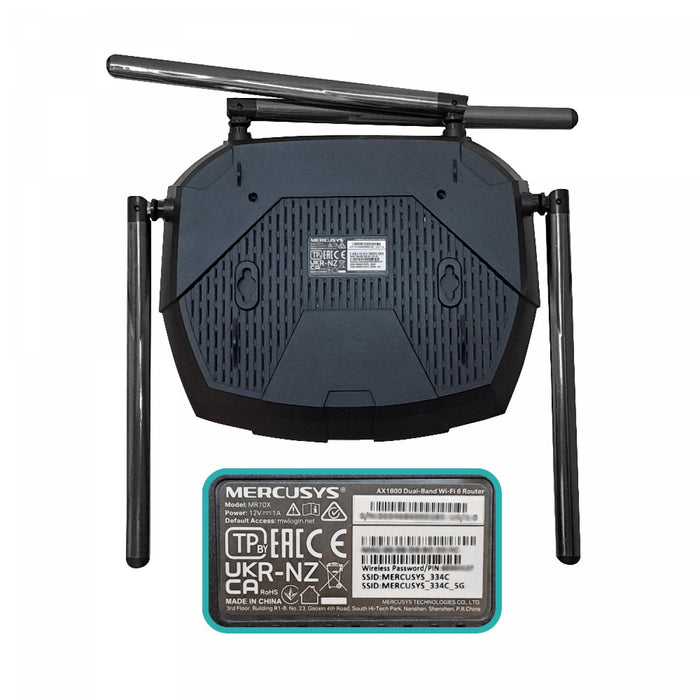 Router WiFi6 de alta velocidad y Clickbox