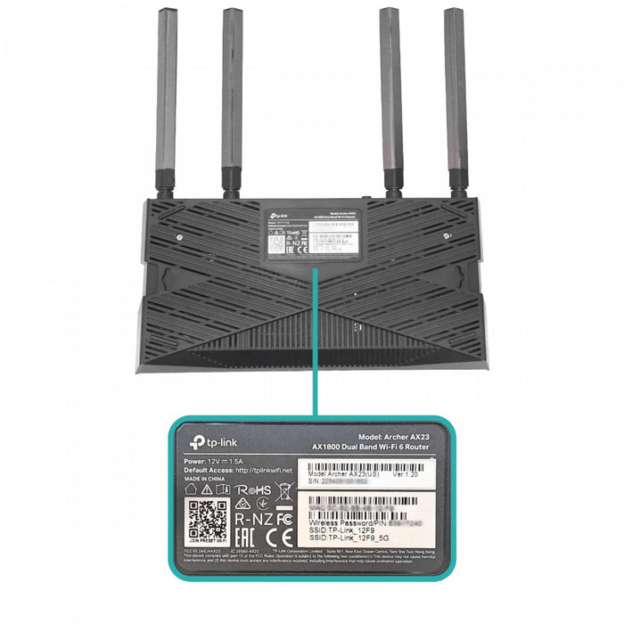 Router WiFi6 AX1800 de TP-LINK Clickbox