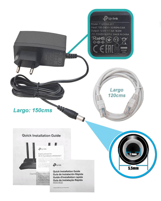 Router WiFi6 AX1800 de TP-LINK Clickbox