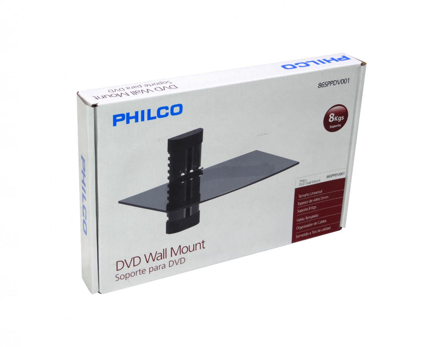 Soporte bandeja vidrio 8kg 360x250x5mm. Clickbox