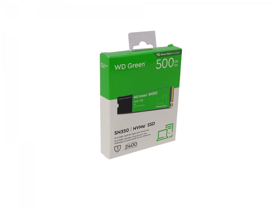 SSD NVMe M.2 500GB Western Digital 2400-900mb/s Clickbox