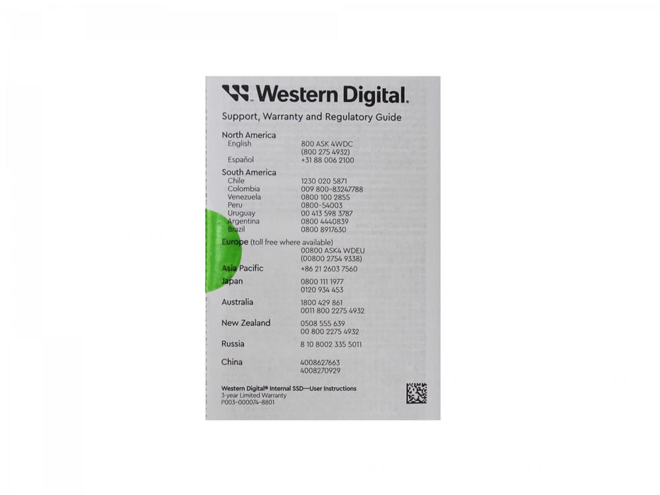 SSD NVMe M.2 500GB Western Digital 2400-900mb/s Clickbox